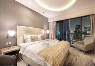 Luxurious 2BDR Apartment in Paramount Towers with Burj Khalifa Views - Dubái - 6