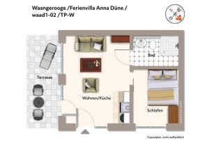 Ferienvillen Anna Düne Ferienvillen Anna Düne 1-02 - Wangerooge - 1