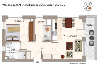 Ferienvillen Anna Düne Ferienvillen Anna Düne 1-08 - Wangerooge - 1