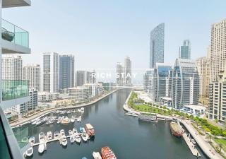 Exquisite 1BR in Stella Maris, Marina & Sea View - Dubai - 7
