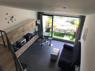 Studio mezzanine Cap d’Agde vue sur port et mer - 1