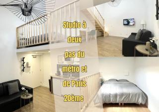 731 Joli studio mezzanine proche du métro L9 - Bagnolet - 0