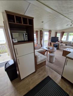 Modern 2017 model Delta Sienna static caravan in Clarach Bay - Aberystwyth - 2