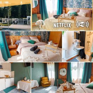 La Rosée - Studio Cosy à 50m des Thermes - Vue jardin, Wifi, Smart TV - 9