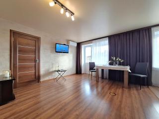 Двокімнатна квартира навпроти Театру Гоголя у центрі Полтави Мережа AlexApartments Документи для відряджень Безконтактне заселення цілодобово - 5