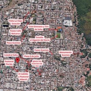 Departamento boutique centrico, nuevo y moderno con 3 habitaciones y 2 baños en calle caseros - Salta - 1