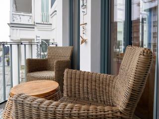 Villa Paula in Sellin - WG01 "Findling" strandnah mit Kamin, Terrasse, Balkon - 1