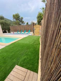 Charmante Villa individuelle Niçoise avec piscine privée proche Monaco - Peille - 9