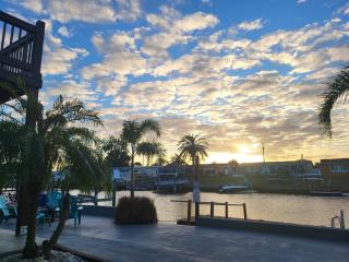 Paddle in the sunset with Manatee - 0
