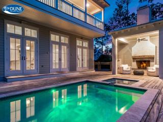 'Here Comes the Sun' has a Private Pool, 6 Seat Golf Cart, and Stunning Outdoor Living Space home - Santa Rosa Beach - 0