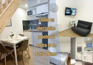 733 Nouveau studio en mezzanine proche du métro L9 - Bagnolet - 0