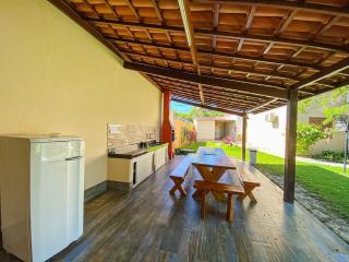 Flat com 1 quarto com ar split, sala e cozinha completa, No condomínio Portal do Atlântico a 100m praia de Taperapuã (Barraca do Gaúcho) , portaria 24hrs, piscina. - Porto Seguro - 5