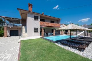 Villa Pupos with hot tub and private pool - Rebići - 9