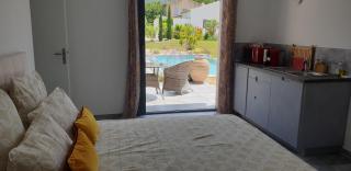 Villa moderne avec jacuzzi, piscine et vue - Séguret - 7