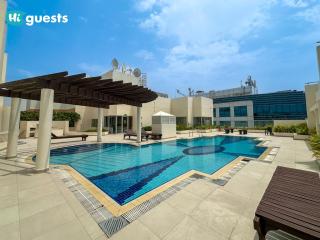 HiGuests - Incredible City Views in Deira 5-min to Airport - Dubái - 0