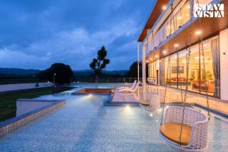 StayVista at Nilaya By The Lake with Infinity Pool - Jambhulpāda - 9
