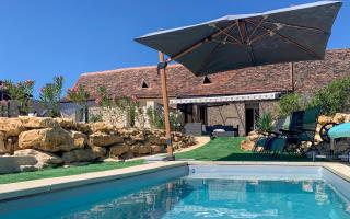 The Stone Barn with private pool - Queyssac - 9
