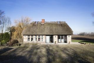 Urgemütliche Reetdachkate mit großem Kamin und Sauna - Pommerby - 5