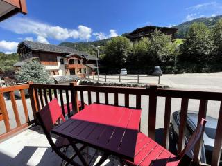 Les Chalets Des Evettes - Appartement cozy au pied des pistes dans une résidence avec piscine MAE-6431 - Flumet - 3