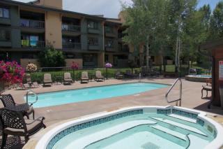 Outdoor Pool and Hot Tub, Air Conditioned, 135 Steps From Ski Access - 0