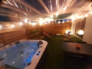 Maison 46 m2 avec jacuzzi privatif couvert proche ocean - Brem-Sur-Mer - 7