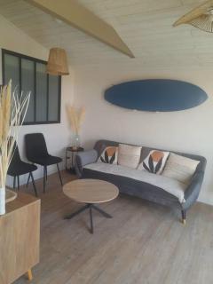 Maison 46 m2 avec jacuzzi privatif couvert proche ocean - Brem-Sur-Mer - 1