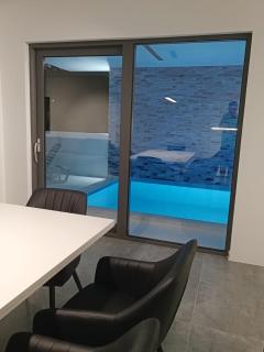 Holiday House "M" Omiš - Newly renovated house with swimming pool, 3 rooms, gym, large terrace with amazing view on town and 6 parkplaces - 2