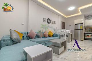 The Awesome 3-Bedroom Apartment & 2 bathroom in Al-Ahyaa Hurghada - Hurghada - 6
