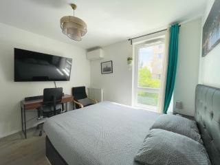 Splendid modern Duplex with 4 bedrooms, very close to Paris, metro "RER A" at 250m, Fast wifi, parking - Nanterre - 1