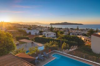 Seaview Garden Villa - Heated Pool & Sauna - Stalós - 9