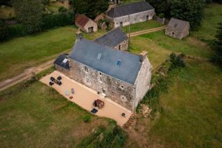 Manoir 4 couchages, terrain de tennis étang privé - Lannéanou - 3