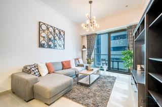 Charming 1BR Apartment at Ocean Heights Dubai Marina by Deluxe Holiday Homes - Dubai - 0