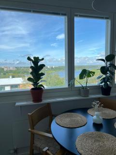 Valoisa kaksio merimaisemalla keskustassa - Vaasa - 6