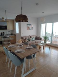 Ático Mojacar Playa 1ª Linea - Piscina abierta todo el año, Wifi, Garaje, Golf cerca - 6