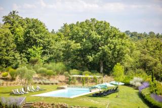 ISA - Luxury Resort with swimming pool immersed in Tuscan nature, Villas on the ground floor with private outdoor area with panoramic view - Osteria Delle Noci - 9