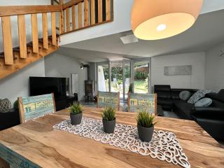 Ferienhaus 400m vom See mit Sauna, Kamin, Klima - Lichtenberg - 4