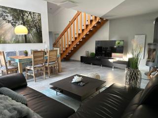 Ferienhaus 400m vom See mit Sauna, Kamin, Klima - Lichtenberg - 0
