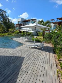 AH-10 - Luxury 3 BR Beach Apartment in typical island village by Althea - Pointe-aux-Piments - 0