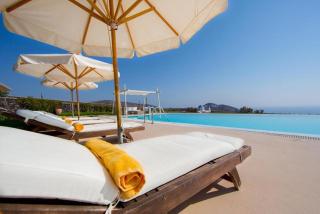 Wonderful Santorini Villa 5 En-Suite Bedrooms Villa Elysium Heated Pool - 9