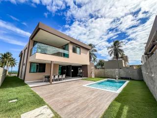 Casa com 4 suítes, piscina, a 20m do mar| Milagres - 2