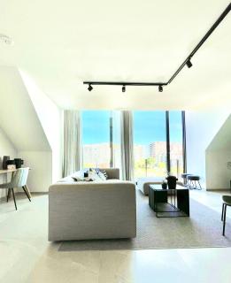 MOLO roof - stylish penthouse with marina view Blankenberge within walking distance from the sea - 15 km from Bruges - Blankenberge - 0