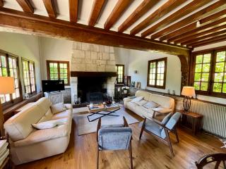 Véritable chaumière Normande familiale proche bourg - Sauna - Fitness - Le Breuil-en-Auge - 9