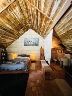 Château de la Thibaudière - Chambre du tonneau - Allonnes - 2