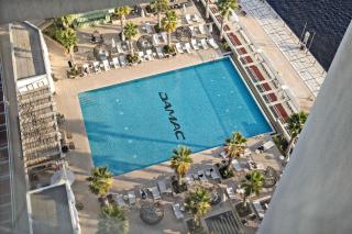 Aliving Stylish Studio at DAMAC Prive with Balcony and Partial Burj Khalifa View-1315 - 7