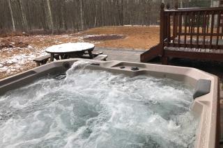 Furnished Deck, Hot Tub and Grill Poconos Cabin! - Albrightsville - 9