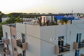 Large Penthouse , private terrace - Playa del Carmen - 0