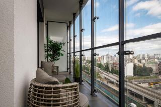 Wola Tower Deluxe Separate Bedroom with Free Garage - by Perfect Apart - Varsavia - 4