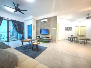New! Tatami 3BR 10-12pax Superb City View I 5mins to Town - Melaka - 2