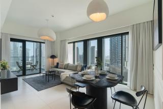 2 BR with Burj Khalifa Views Front-Row Fireworks - Dubái - 5