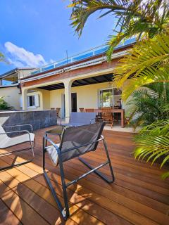 La Case des Palmistes 4 Etoiles, piscine jacuzzi, billard, et vue océan - Petite Île - 6